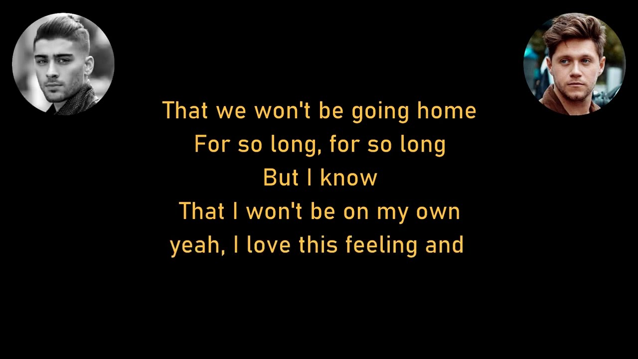 KARAOKE One Direction - Right now (Color Coded)