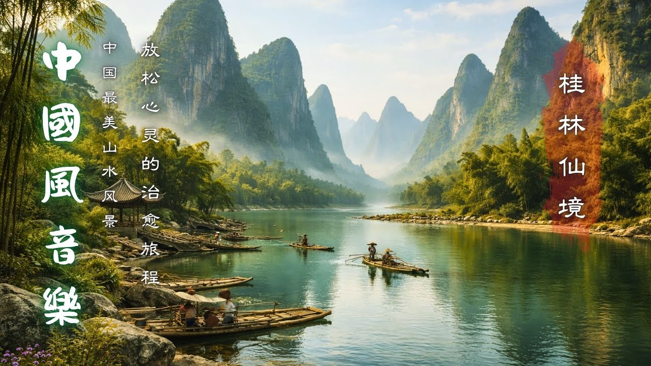 中国最美山水秘境｜桂林山水+元阳梯田｜4K治愈风景之旅 | Most Beautiful Landscapes in China 4K