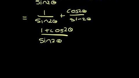 C4 Jan 2010 Q7(trig)