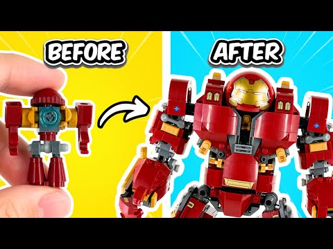 1 VS 1000 Piece LEGO Marvel Mechs…