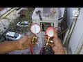 Ac leakage problem me nitrogen gas kaise hold kare 