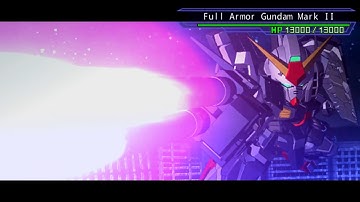 SD Gundam G-Generation Overworld - Full Armor Gundam Mk II All Animations HQ Texture Pack