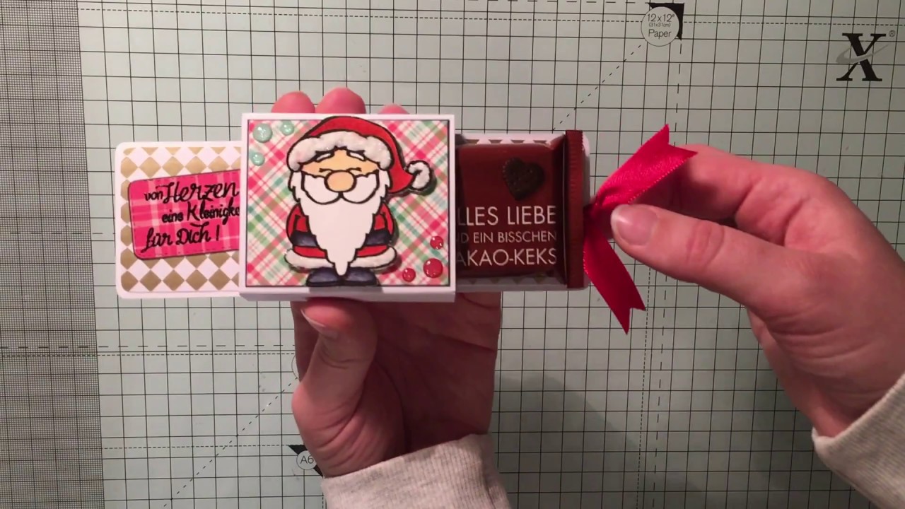 *Tutorial* Mini Rittersport Ziehschachtel