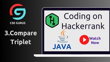3. Compare triplet|| Hackerrank|| JAVA