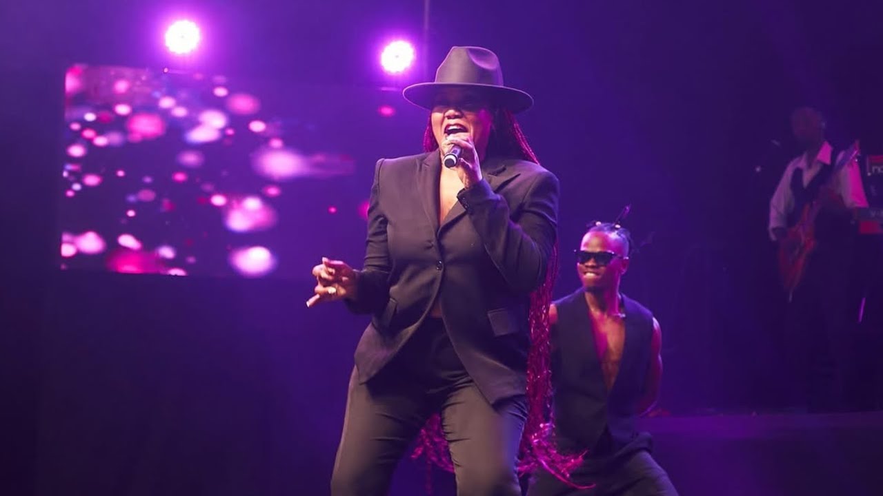 Alexio Kawara,Plaxcedes Wenyika,Dino Mudondo (Urban Groove ) performance at the Nama 2026