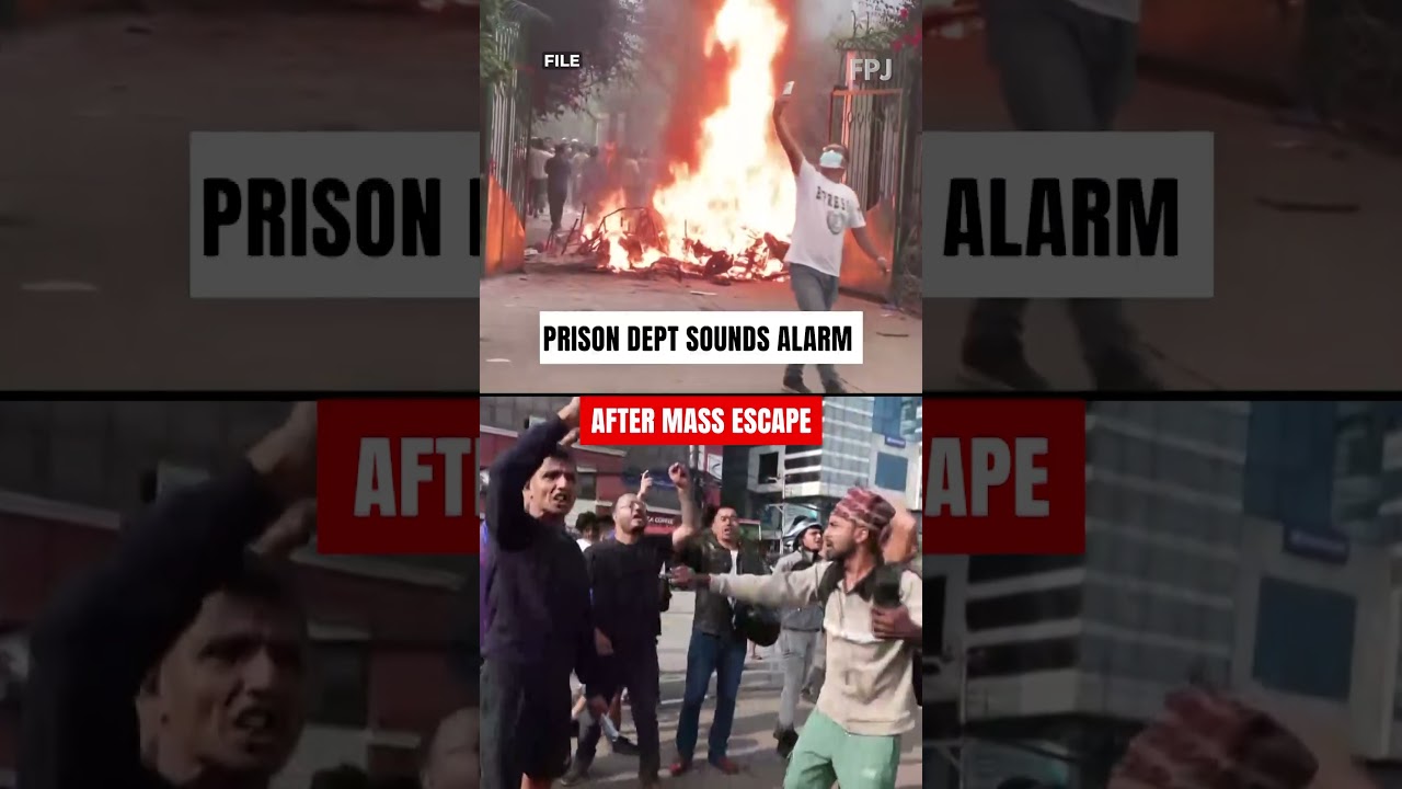 Over 500 Indians in Nepal prisons absconding since Gen Z protests