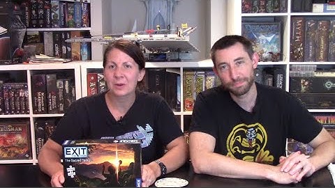 Exit the Game - The Sacred Temple Review, this time with physical puzzles