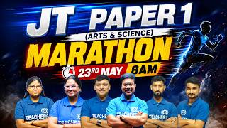 JT Paper 1 Marathon 2026 | Complete Revision for Arts & Science | All Subjects Marathon