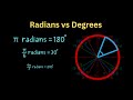 Radians and Degrees Explained | Convert Between Radians &amp; Degrees Easily- Pe-Calculus 12, Algebra II