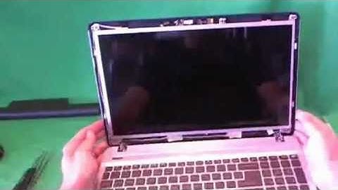 Gateway NV57 Laptop Screen Replacement Procedure