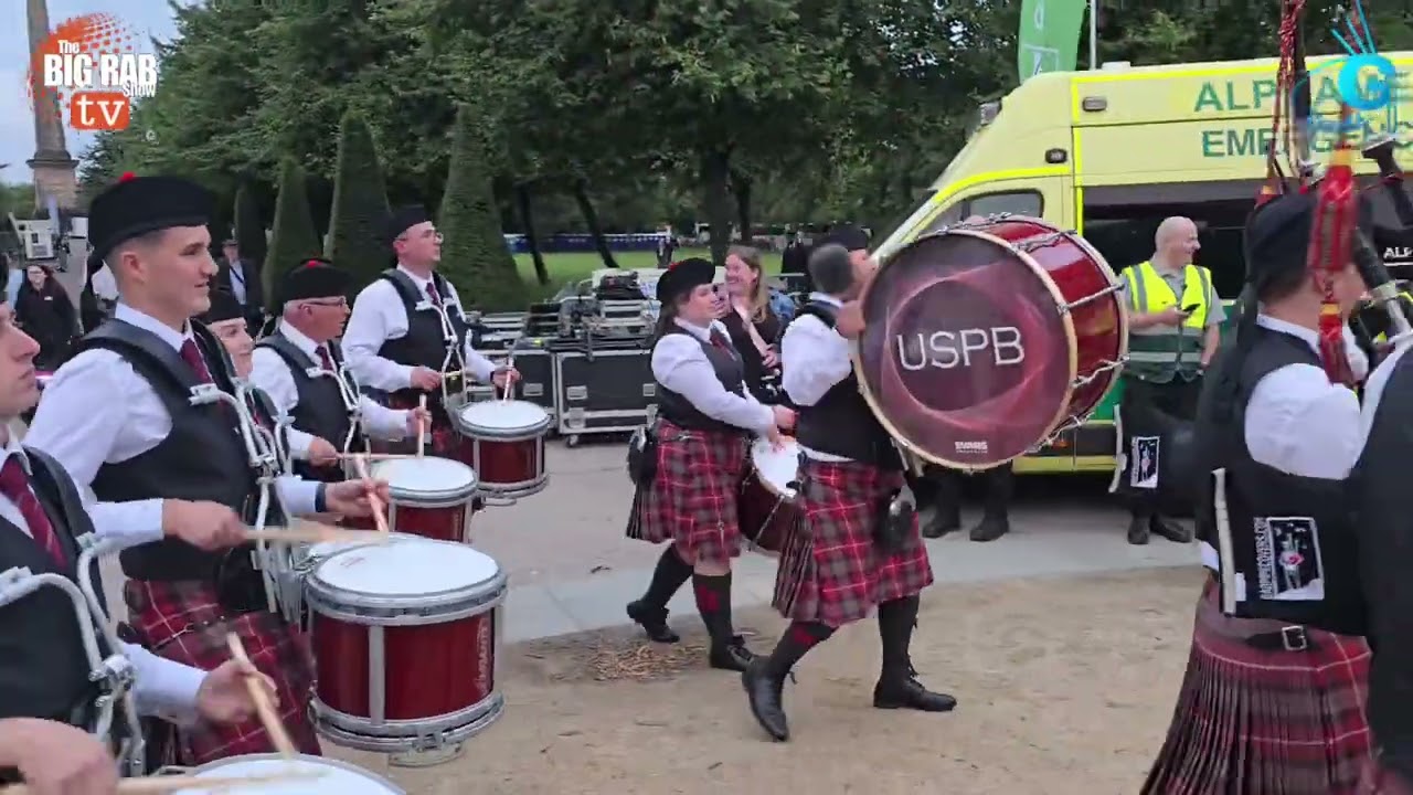 Uddingston Strathclyde - World Champion March Off - Worlds 2024