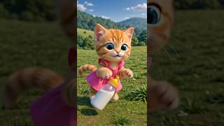 Kitten Milk ♥️ Cute Cats #Meowvs #aicat #dance