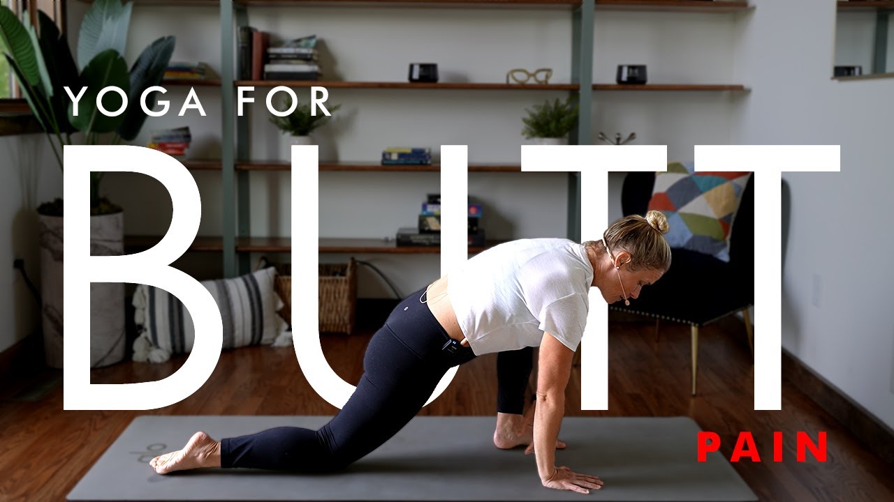 Yoga for Piriformis Syndrome & Butt Pain Relief - YouTube