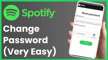 How To Change Your Password On Spotify !