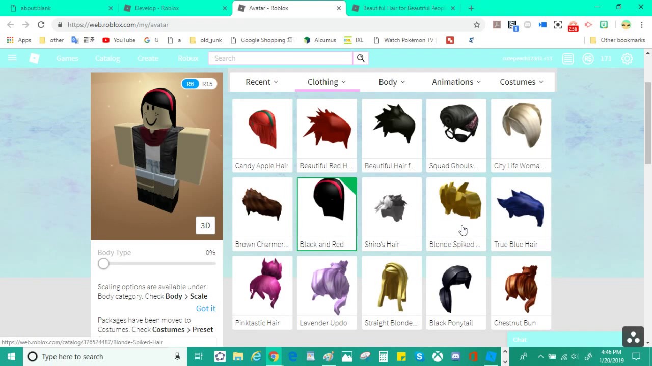 2 Robux Hair - 400 robux 10k points bundle is coming soon