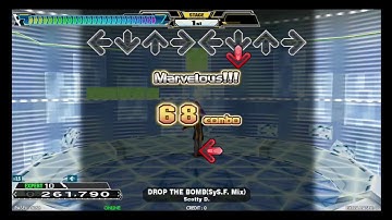 DDR / DROP THE BOMB(SyS.F. Mix) - EXPERT DOUBLE (DanceDanceRevolution EXTREME)