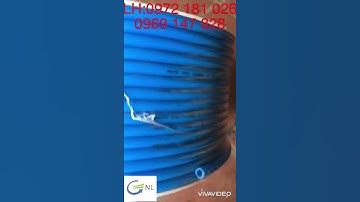 Ống dẫn hơi khí nén: ống PU khí nén phi 6.5x10mm, ống cao su khí nén đủ kích thước, màu sắc.