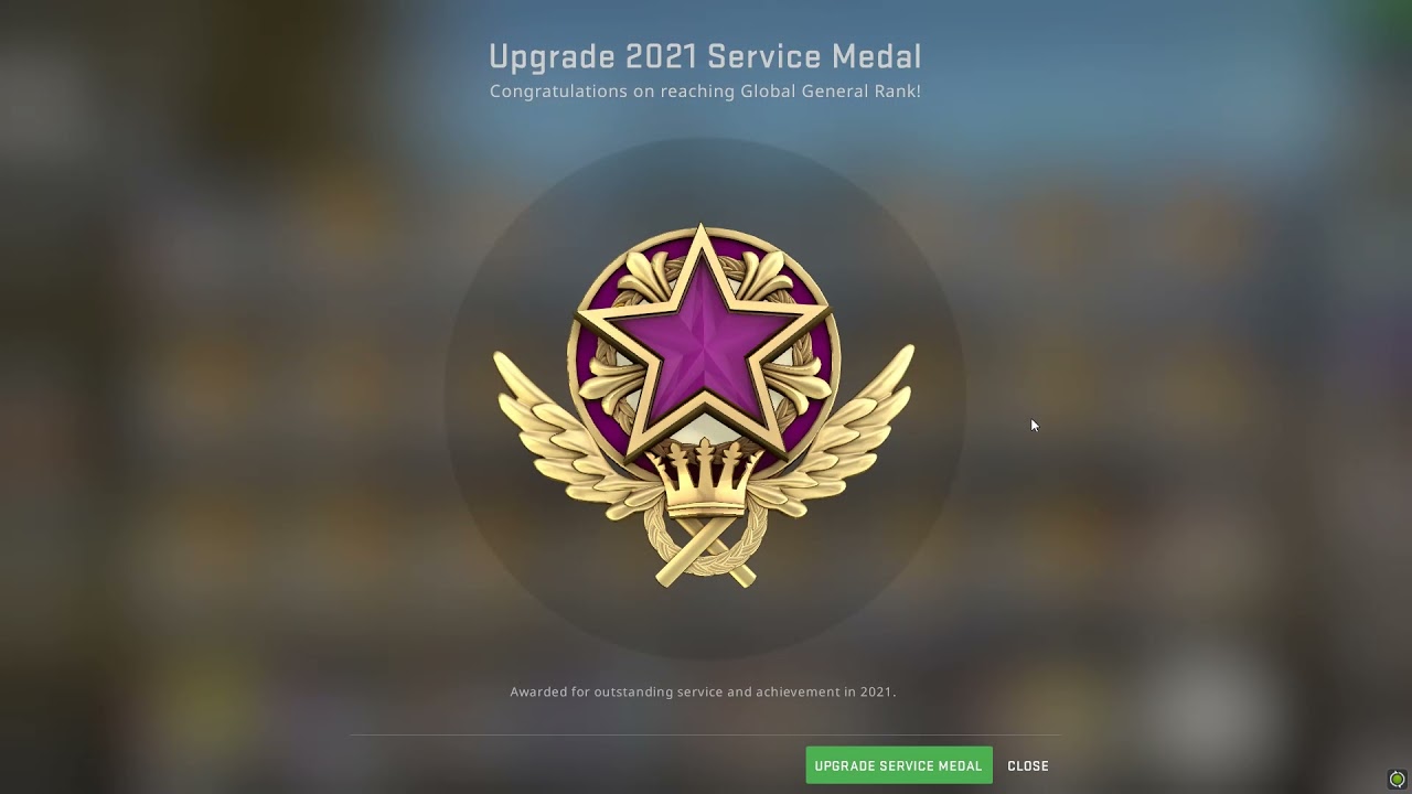 Pink Service Medal 2021 (Tier 5)