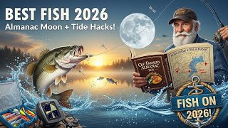 Best Fishing Spots 2026: Moon Phases & Tides Secrets from The Old Farmer's Almanac!