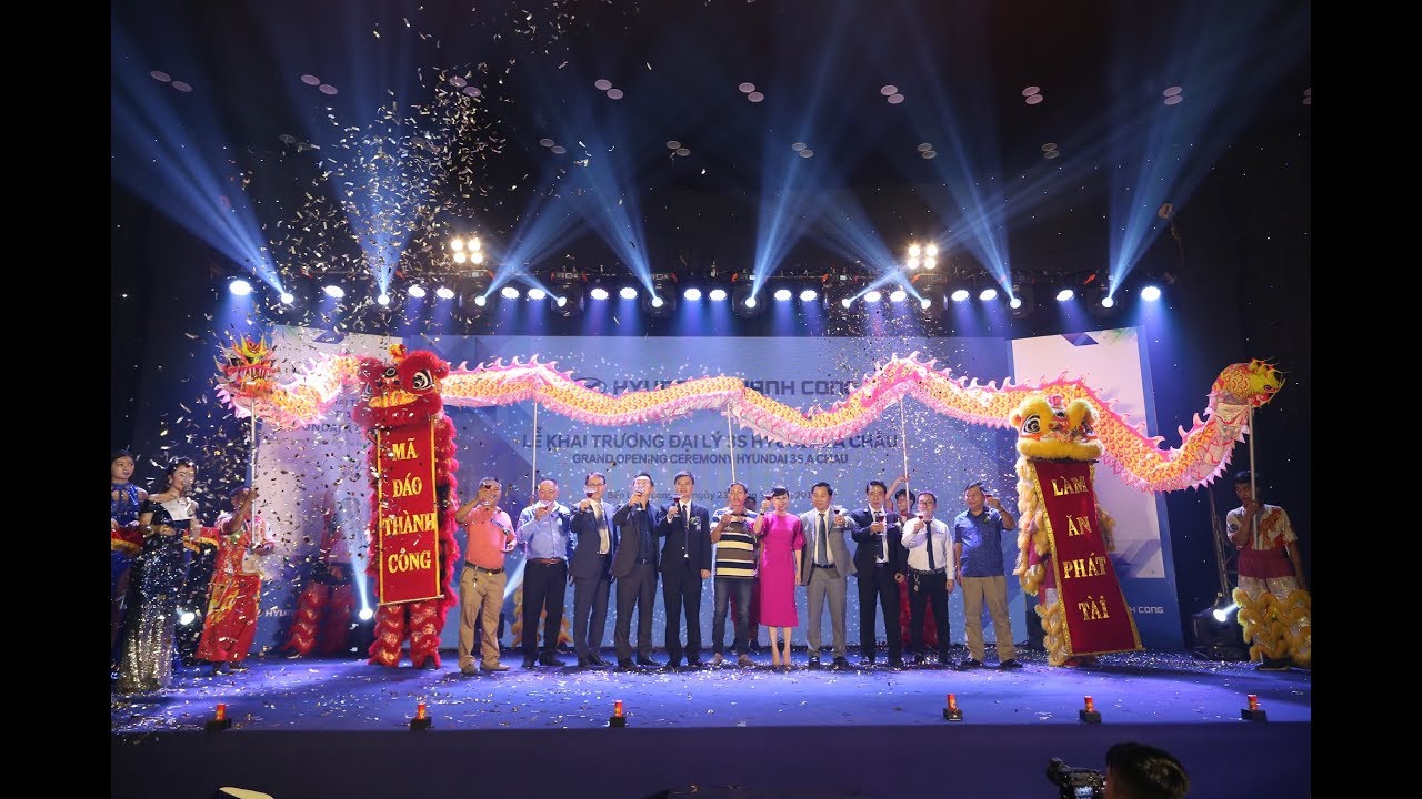 Phát Hoàng Gia - Khai trương Đại lý Huyndai 3s Á Châu