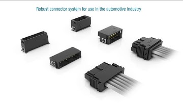 ERNI MaxiBridge - Robust connector system for use in the automotive industry