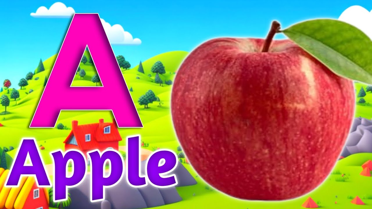 Phonics Song with TWO Words - A For Apple - ABC Alphabet Songs with ...