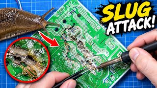 When Slugs Attack! - TCL Aircon Inverter PCB Repair - Bad Luck Or Bad Design! When Slugs Attack! - TCL Aircon Inverter PCB Repair - Bad Luck Or Bad Design!
