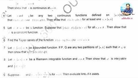 OU BSc (CBCS) Mathematics(DSC) III sem question paper July 2021 |Real analysis | Osmania university
