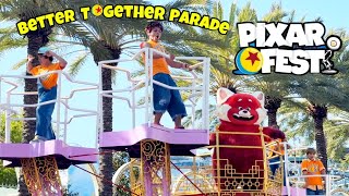 NEW Pixar Parade: Better Together  A Pixar Pals Celebration Parade at Disney's California Adventure