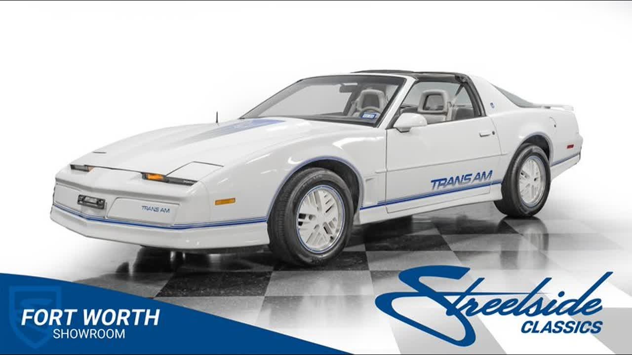 1984 Pontiac Firebird Trans Am 15th Anniversary Restomod 7916-DFW