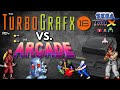 The Turbografx 16 vs. The Arcade