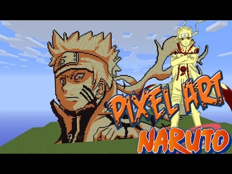 Minecraft Pixel Art Naruto Shippuden By Thegtawolfmex