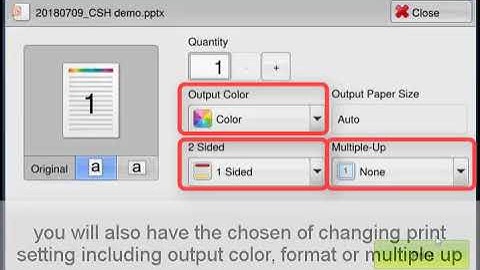 Print and Scan using Cloud Service Hub- CSH