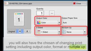 Print and Scan using Cloud Service Hub- CSH