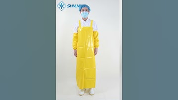 SHIANKU food grade TPU apron #SHIANKU #TPU #TPUapron #colorcoded #HACCP  #industriehygiene