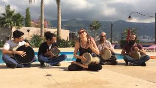 Raquy Danziger @ 60 second Darbuka Challange 2014 Resimi