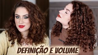 FINALIZAÇÃO ATUALIZADA - CABELOS ONDULADOS E CACHEADOS! | Duda Fernandes