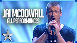 All Performances From Vocal Powerhouse Jai Mcdowall | Britain's Got Talent