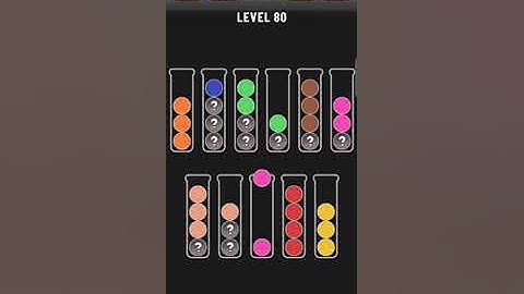 Ball Sort Puzzle Level-80 Walkthrough #Funbraingames || SGA