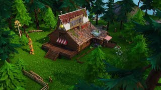 Mystery Shack from Gravity falls made inside fortnite creative by Ninjakimm