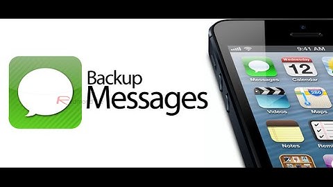 iPhone SMS Backup: Backup Text Messages on iPhone