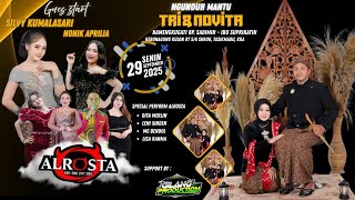 Live Stream TRI & NOVITA - ALROSTA Dongkrek - GILANG Audio - GILANG Production FullHD