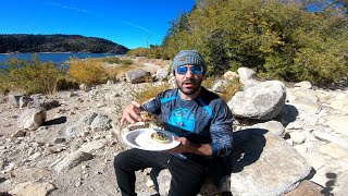 Big Bear Lake Trout Fishing, Learn How to Setup, Catch, Camp, Cook, Lox Bagel  (Dons Adventures)(4K)