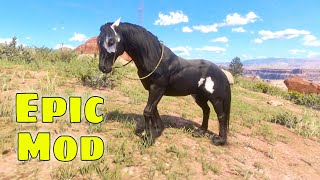 Epic RDR2 Horse Mod |  Custom Coat Showcase in Red Dead Redemption 2