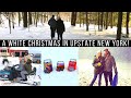 A White Christmas in Upstate New York! | Southerners enjoy snow activities for the 1st time!