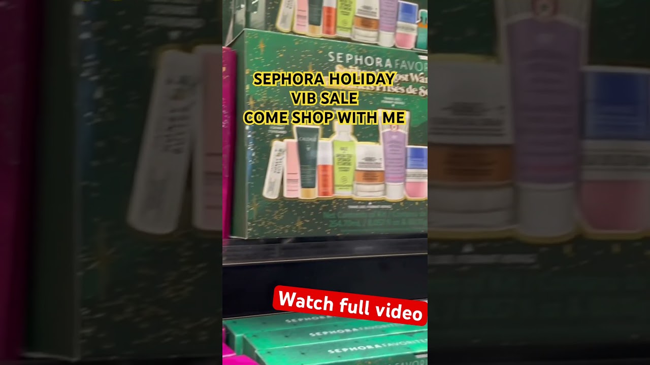 SHOP WITH ME  -SEPHORA VIB SALE 2023 