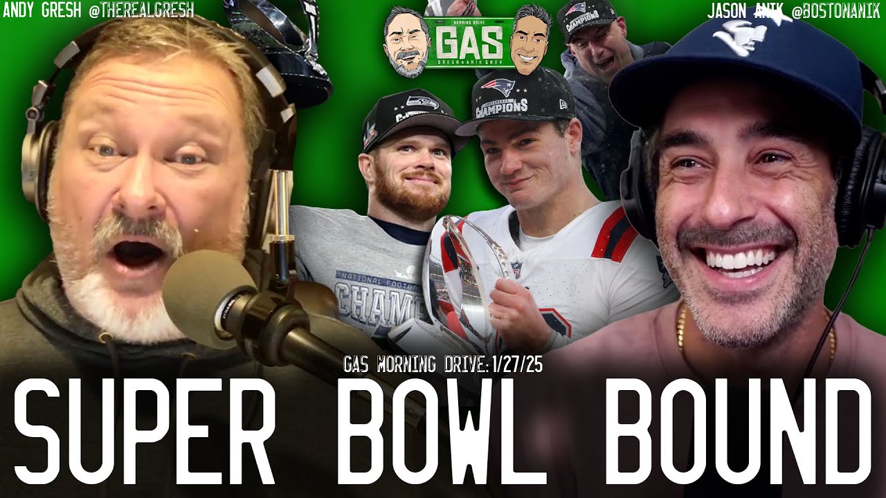 Drake Maye Pats to Super Bowl,  Sam Darnold’s Seahawks Shock Rams,  UFC 324, Dirty Boxing