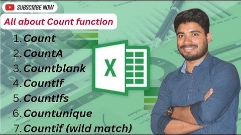 Master Excel COUNT Functions: COUNT, COUNTA, COUNTIF, COUNTIFS, COUNTBLANK & More (With Examples)
