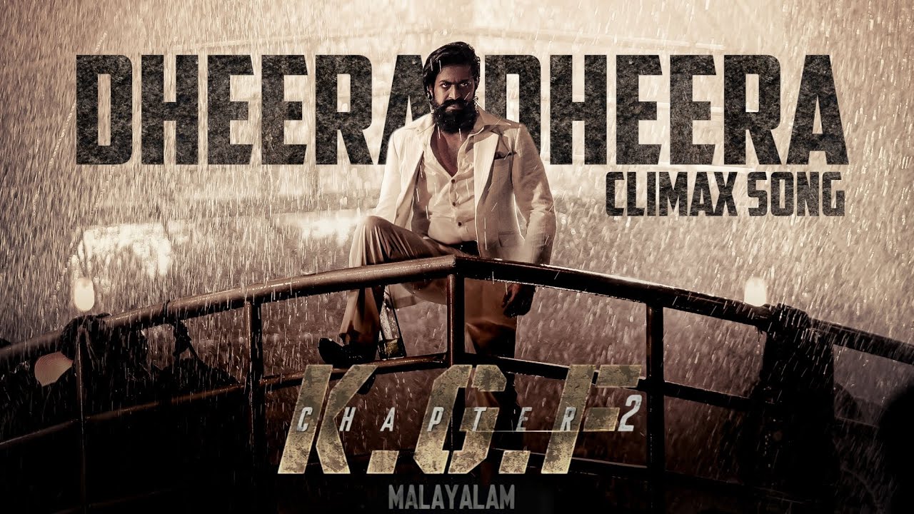 Dheera Dheera   Climax song  Kgf Chapter 2  Malayalam   kgfchapter2   rockybhai  trends  kerala