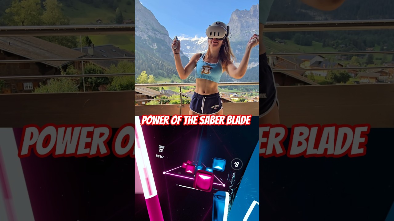 Surviving POWER OF THE SABER BLADE at High Altitude 🥵🏔️